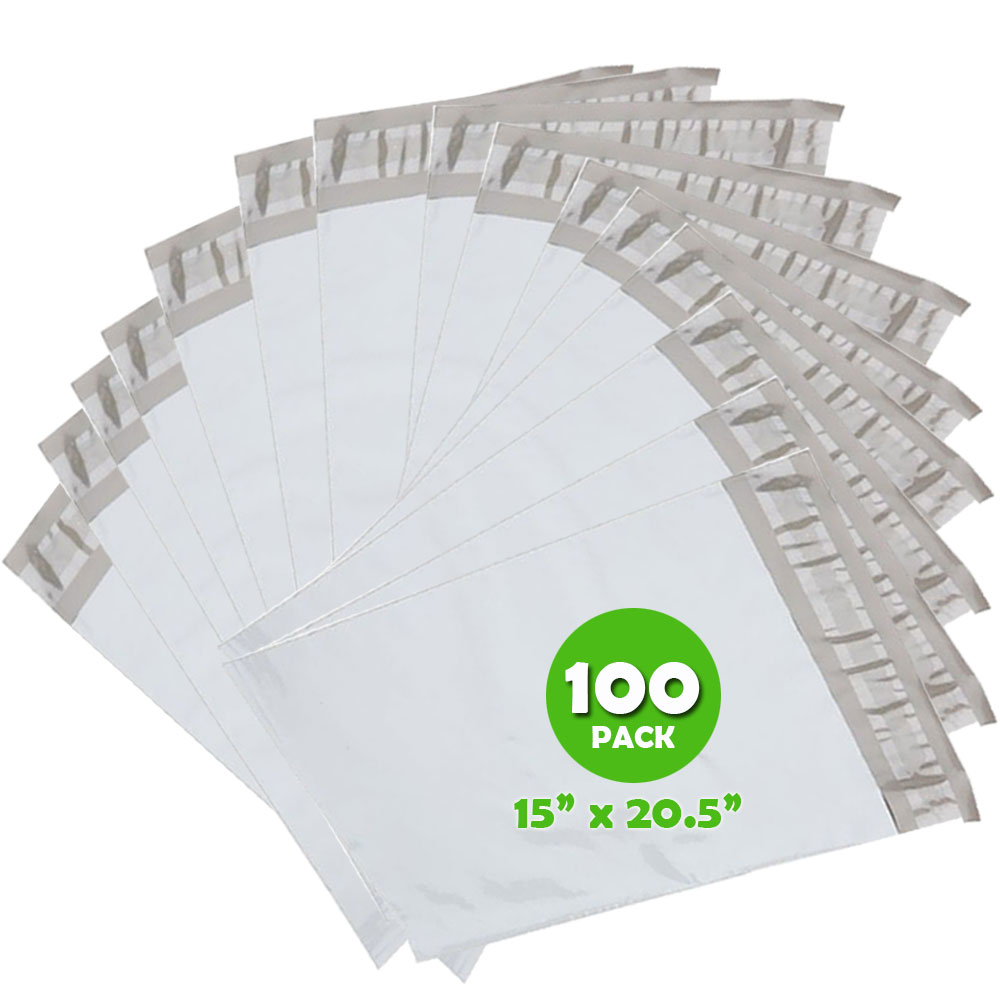 100 Pack 12X15.5 In Poly Mailers Envelopes Shipping Bags Tear-Proof Postal Bags - Foto 12